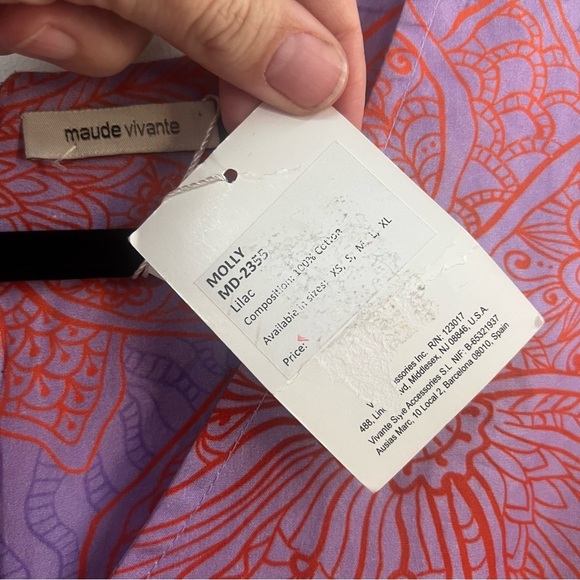 *NEW* Maude Vivante Molly Lilac Maxi Dress - Picture 8 of 11